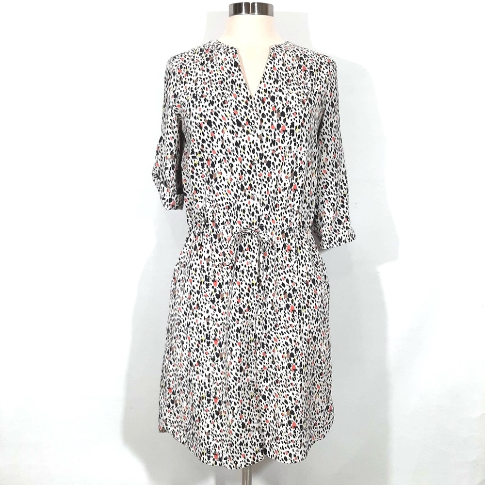 Pure Collection silk dotted dress 4